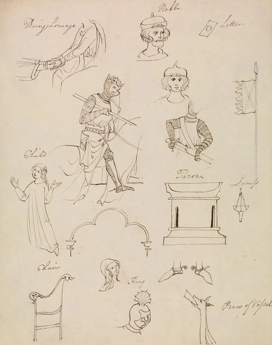 Figure Studies for Medieval Noble Life