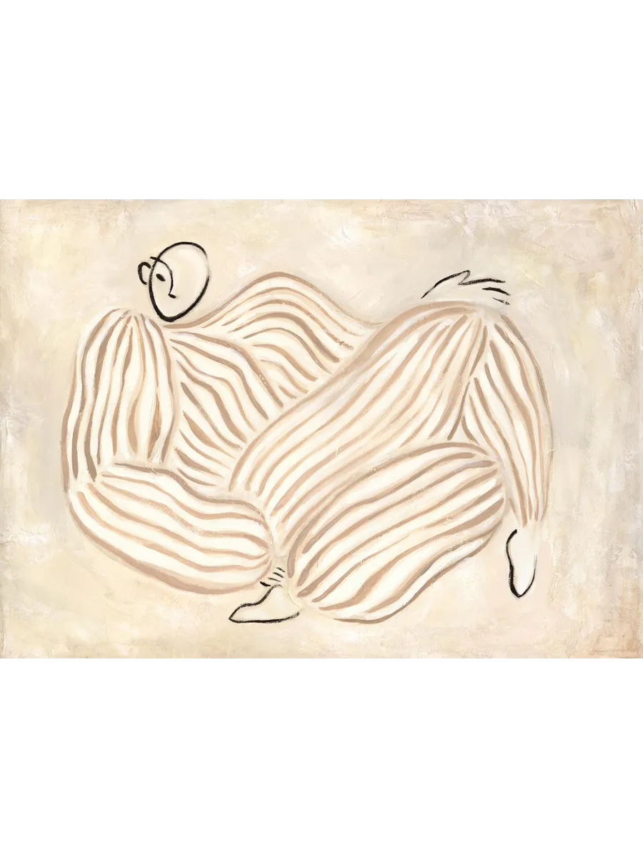 Figure in Beige