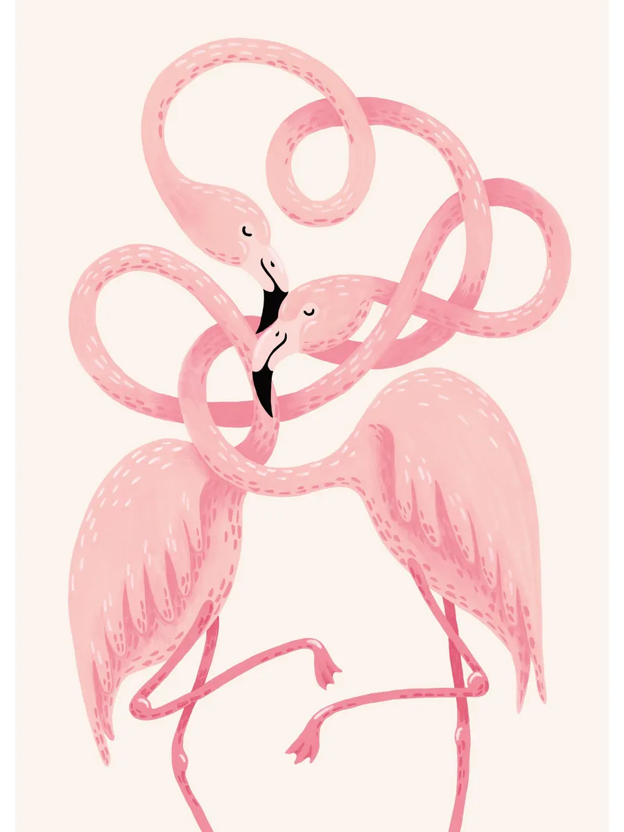 Flamingo Couple