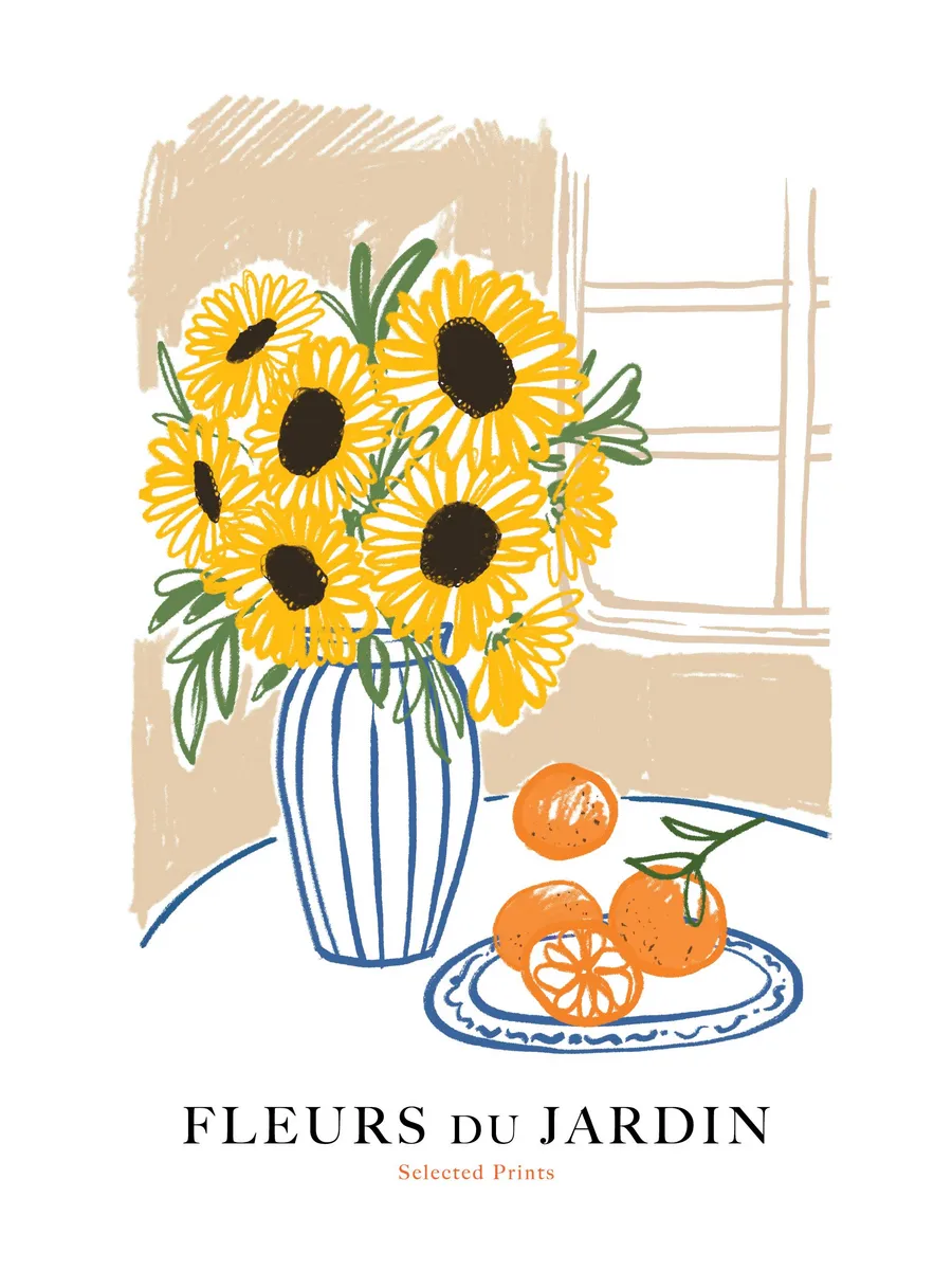 Fleurs du Jardin No1
