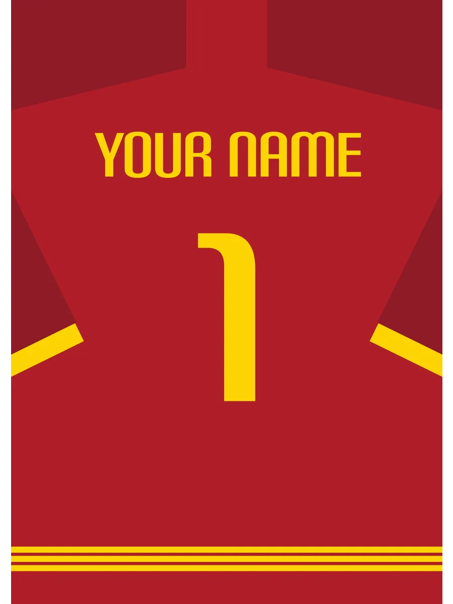 Football Shirt No10