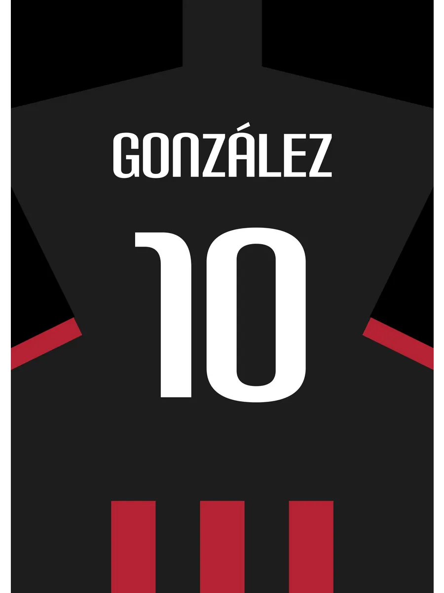 Football Shirt No4 Personal