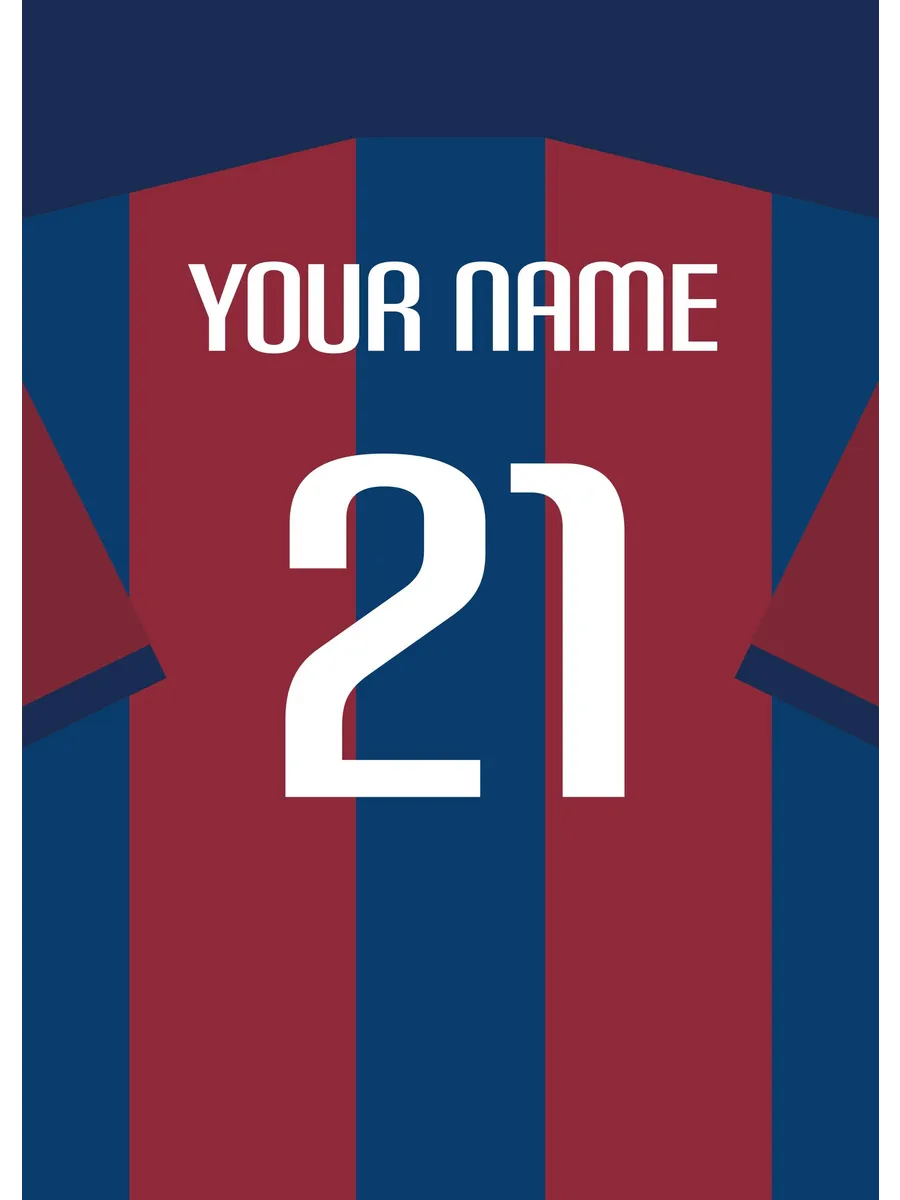 Football Shirt No5 Personal