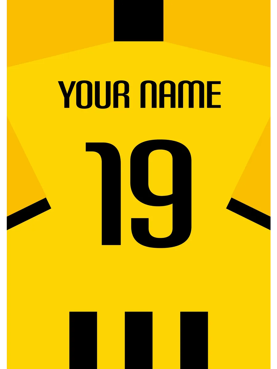 Football Shirt No7 Personal
