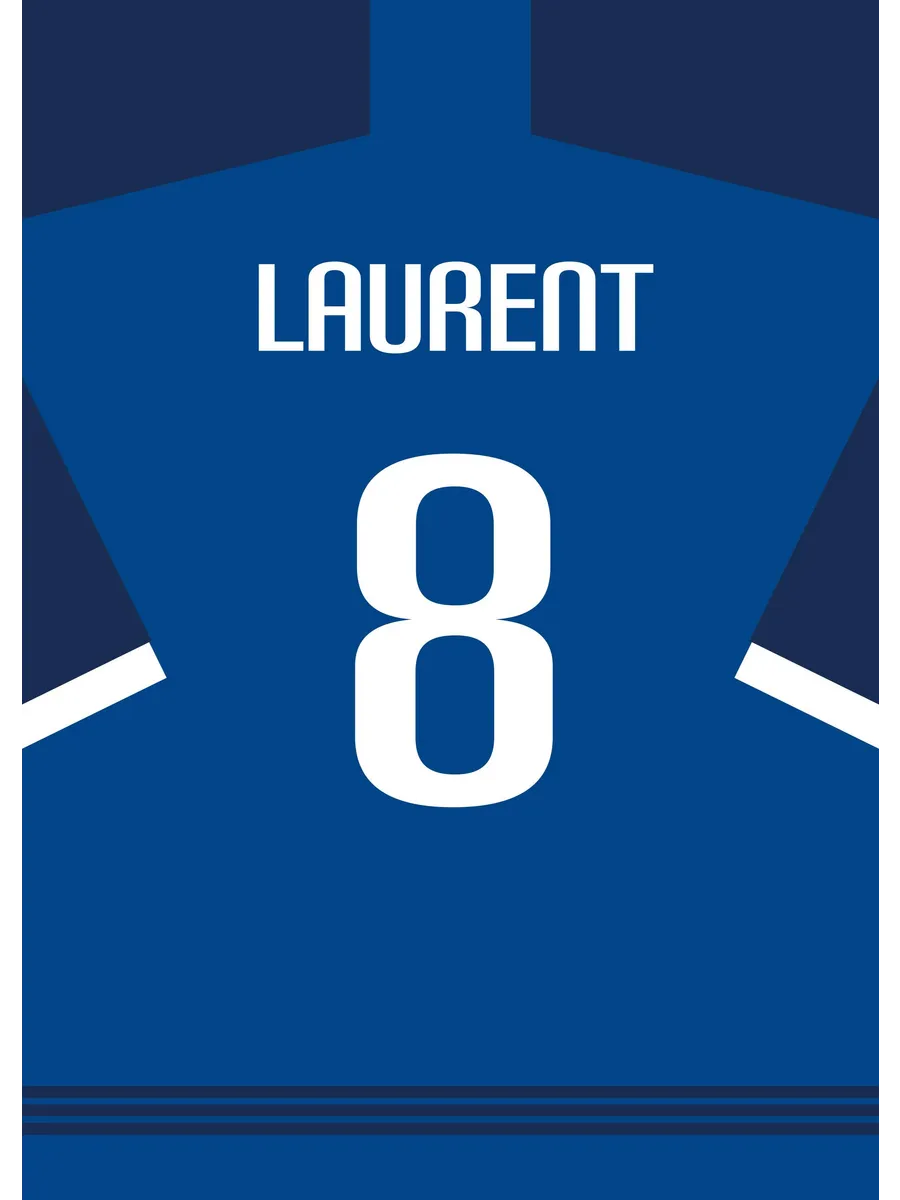 Football Shirt No8 Personal