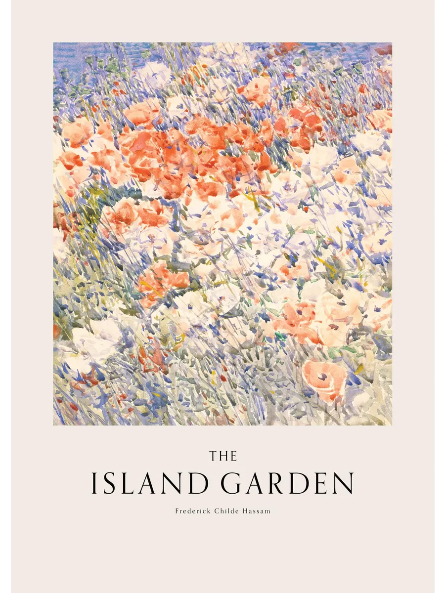Frederick Childe Hassam the Island Garden