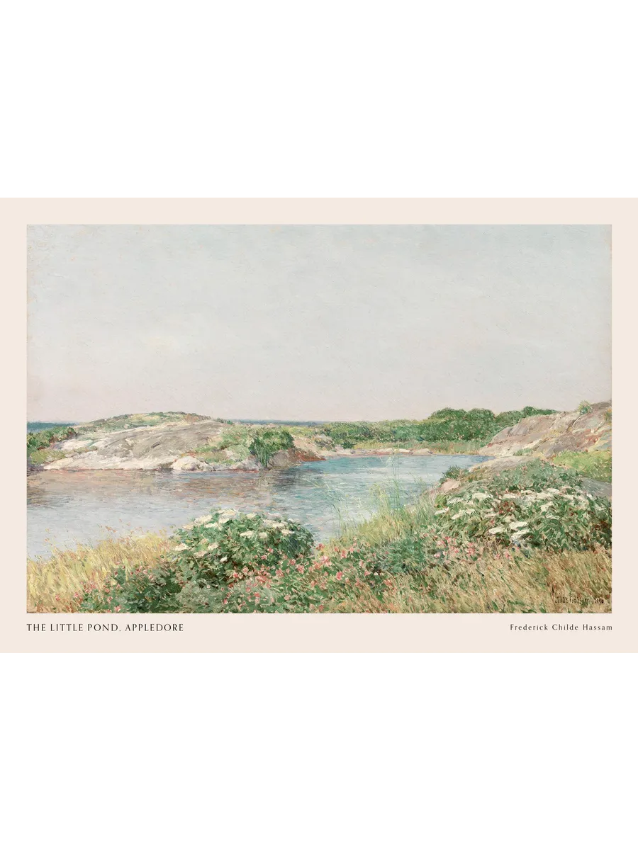 Frederick Childe Hassam the Little Pond Appledore