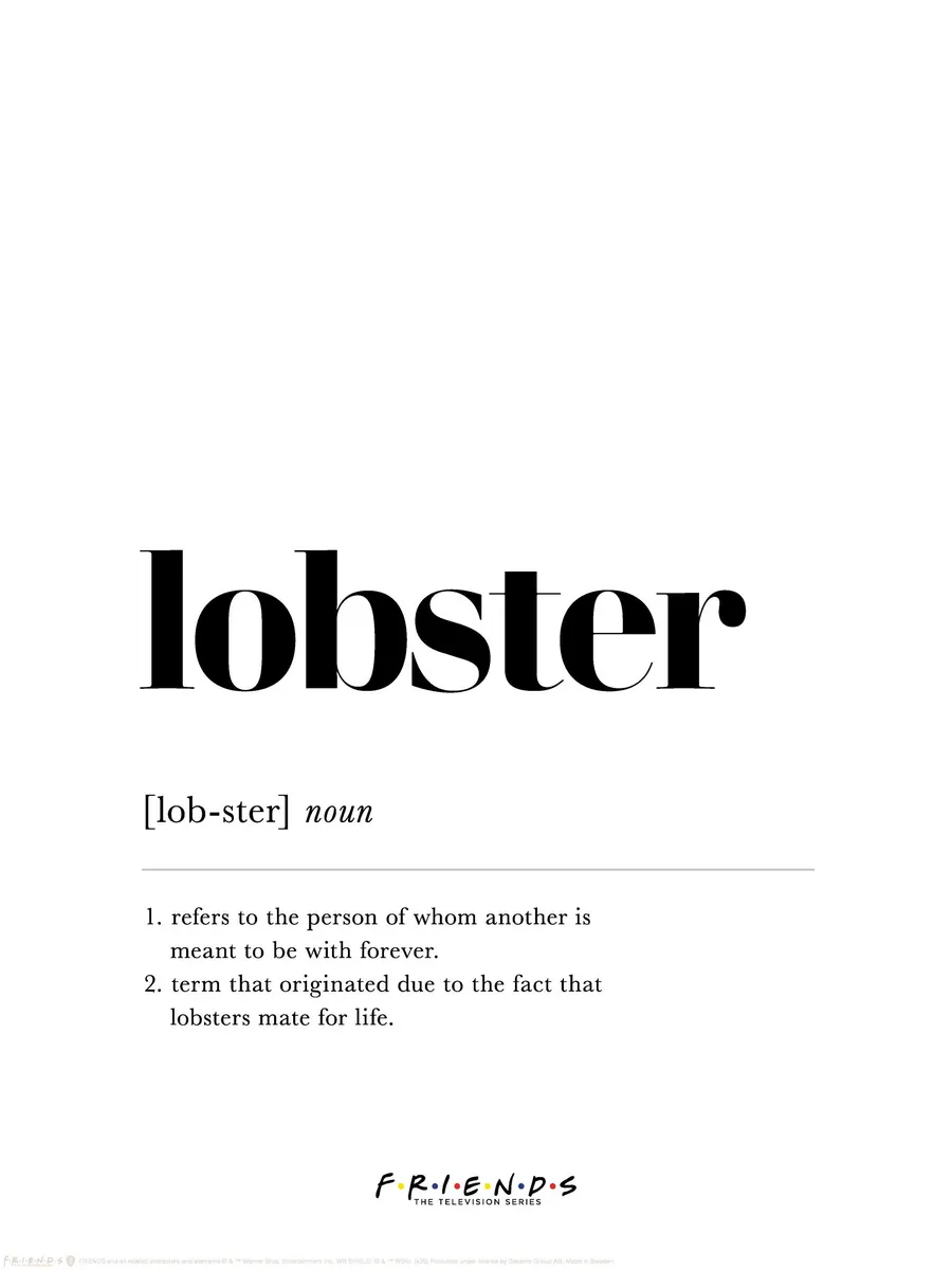 Friends Lobster Definition