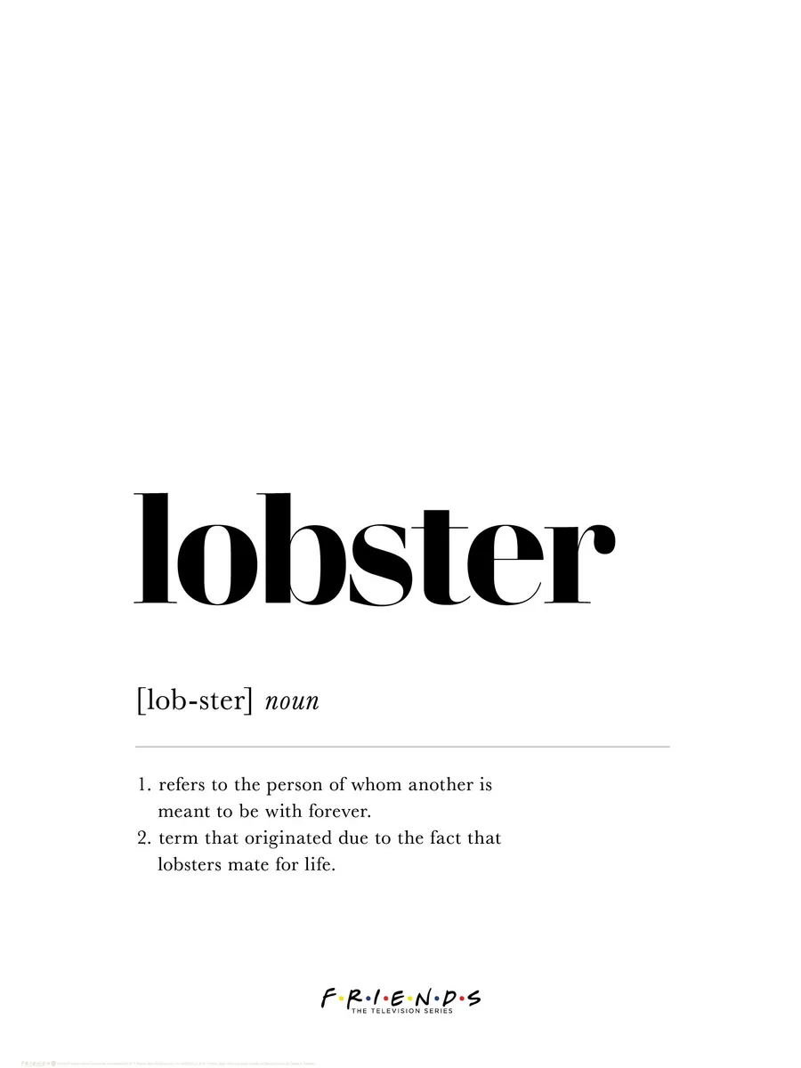 Friends Lobster Definition