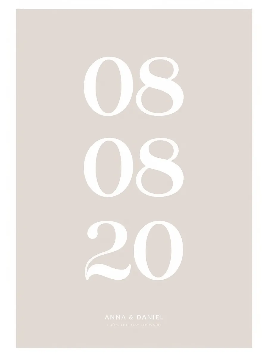 From This Day Forward Beige Personal