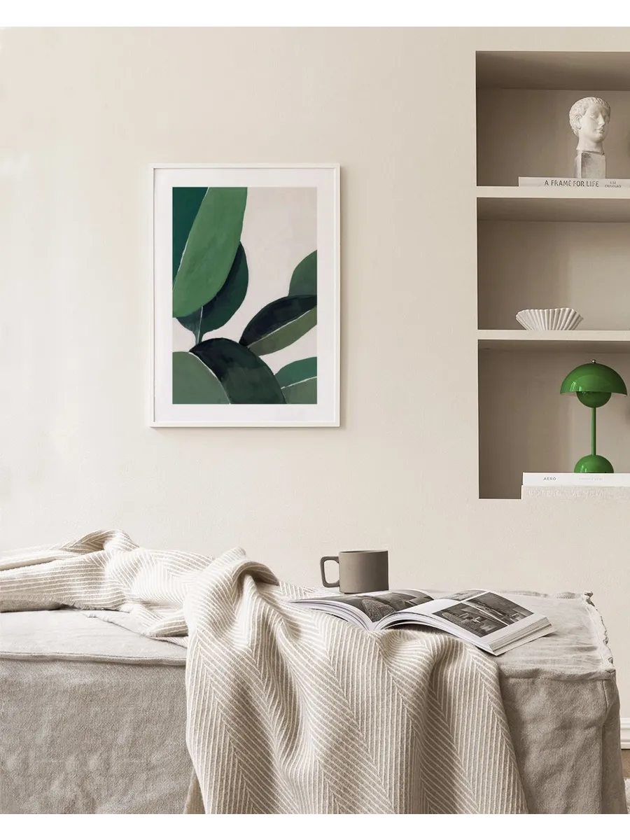 Gouache Leaves