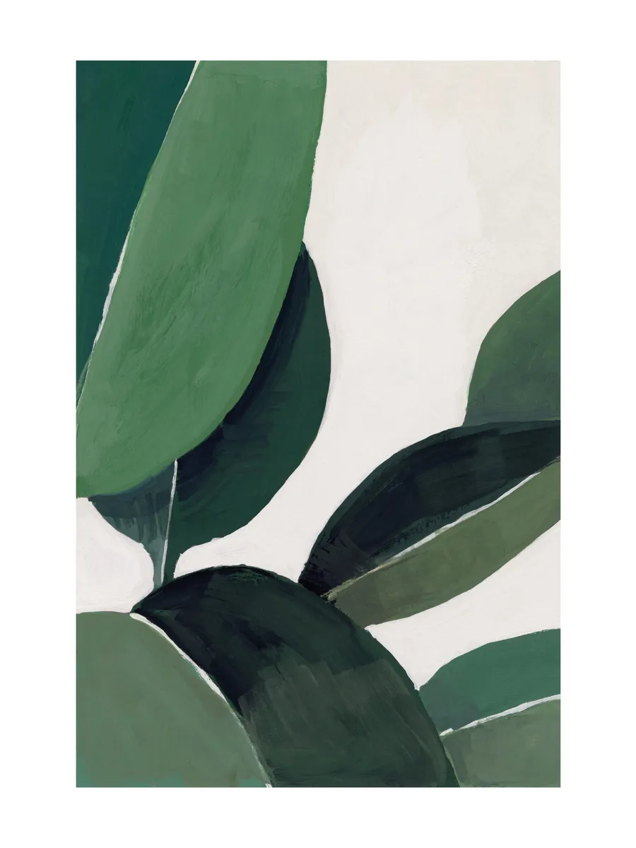 Gouache Leaves