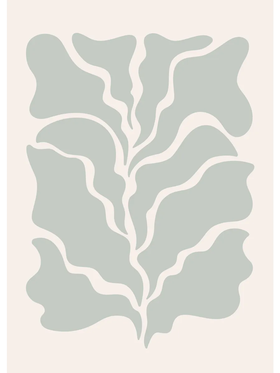 Graphic Green Leaf