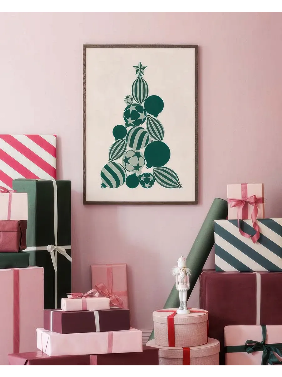 Graphic Holiday Tree