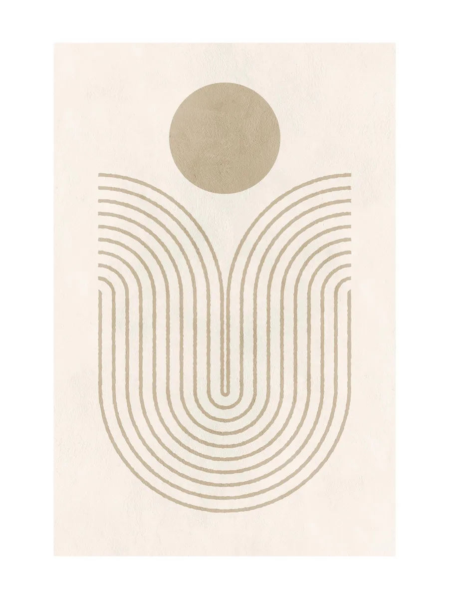 Graphic Shapes and Curves No1