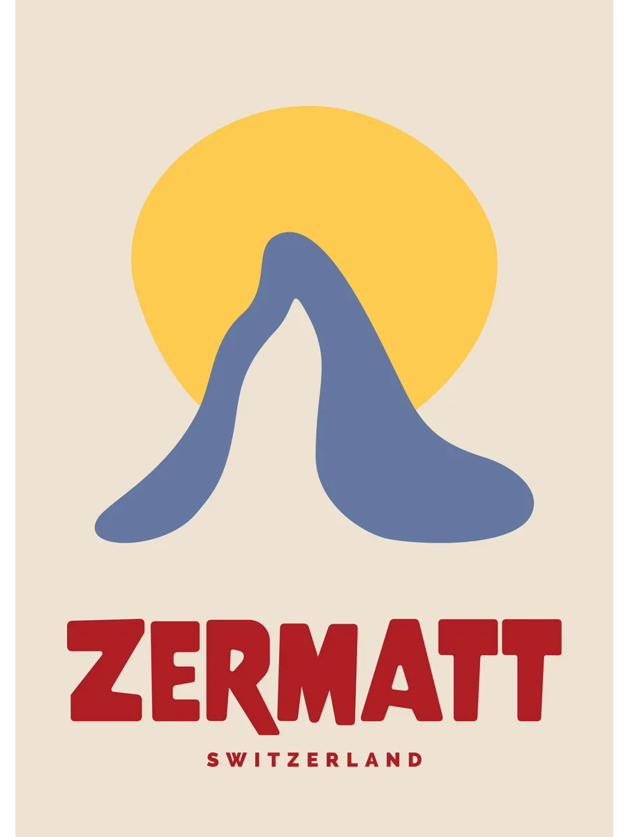 Graphic Zermatt