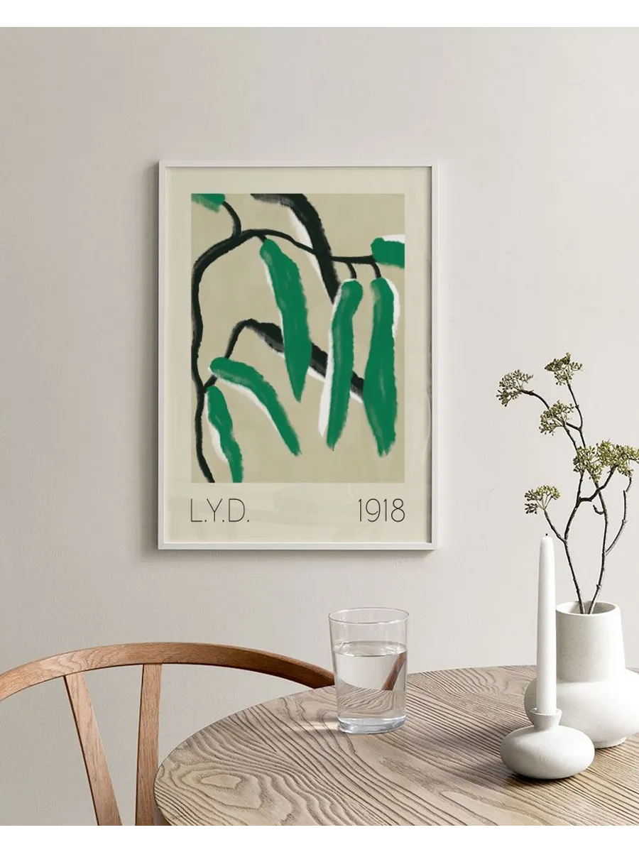 Green Floral No2