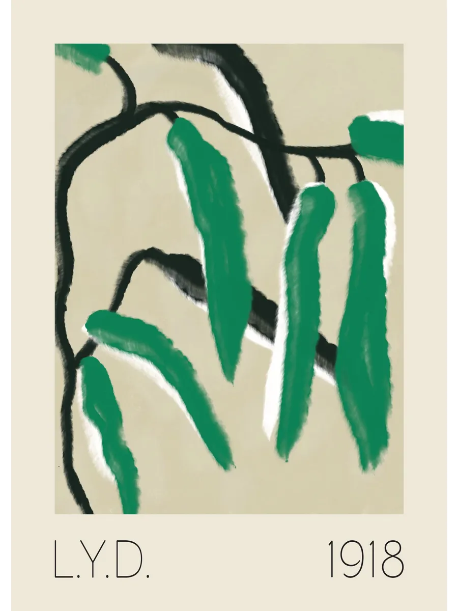 Green Floral No2