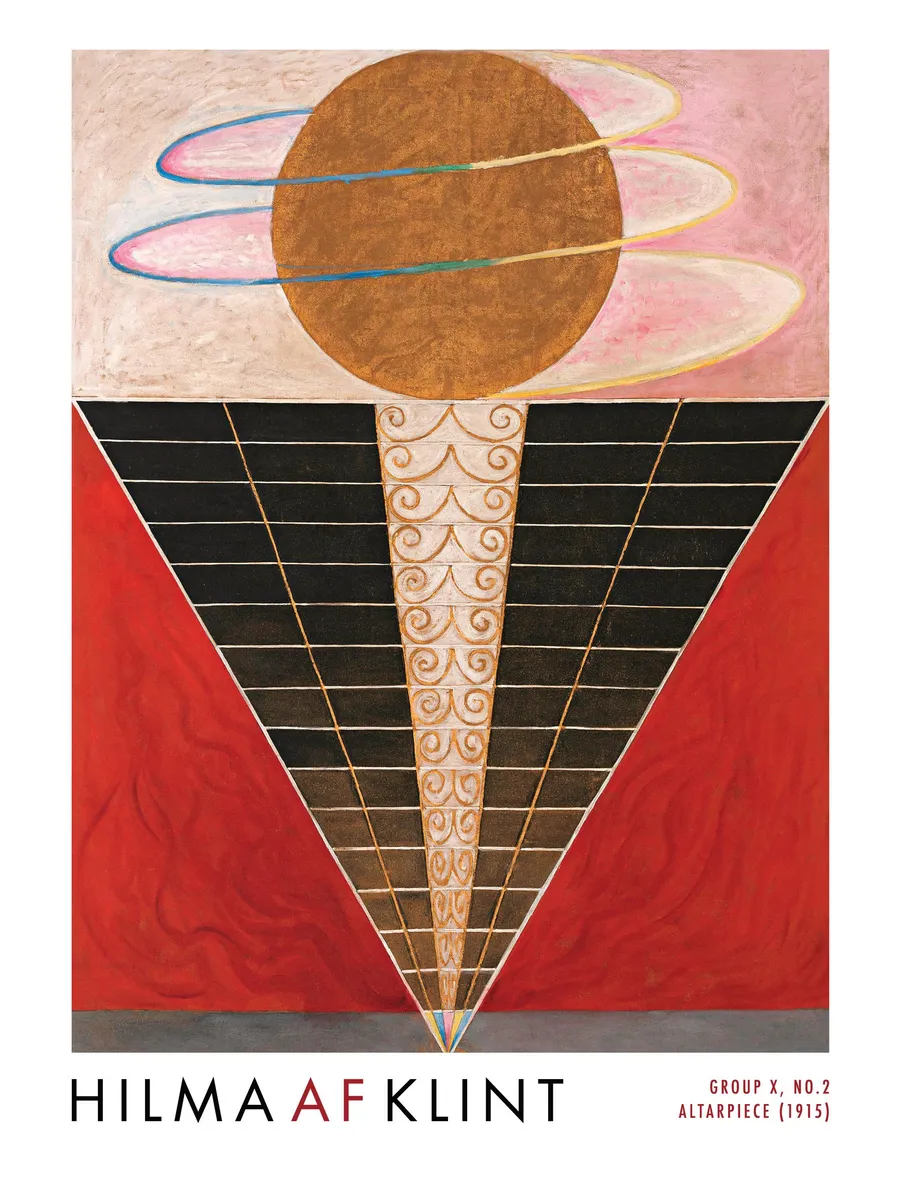 Group X No 2 Altarpiece Adulthood by Hilma af Klint