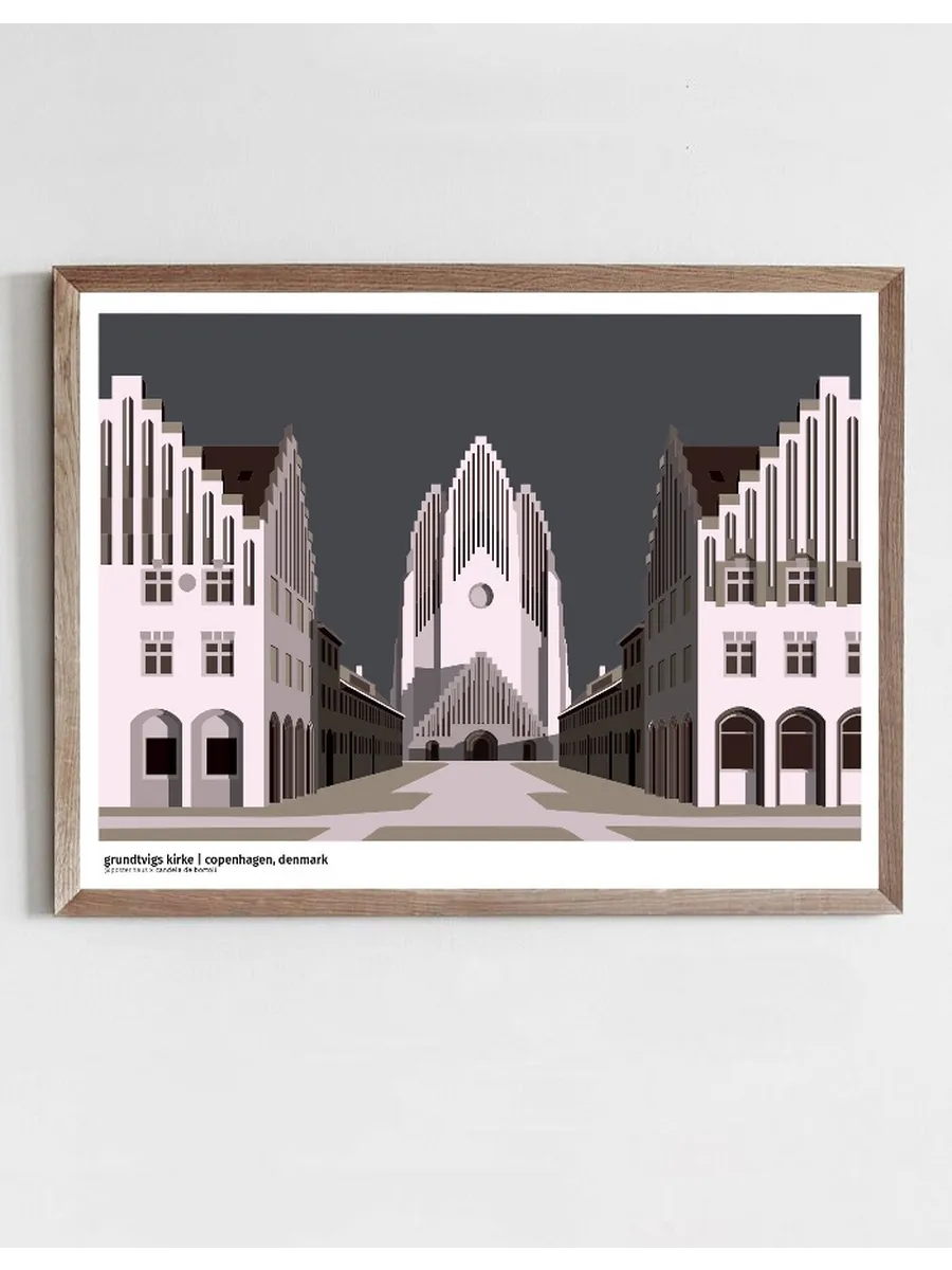 Grundtvig Kirke - B&w