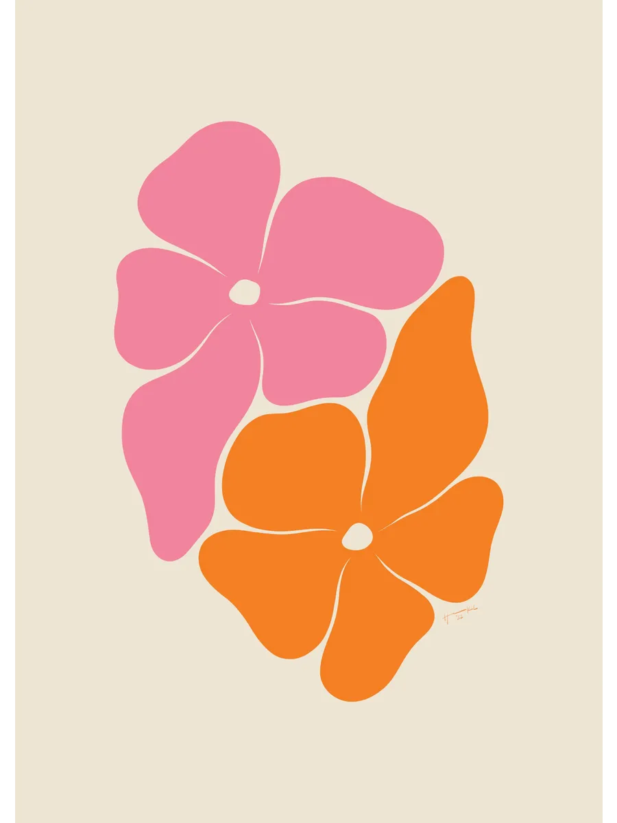 Hanna Kl Floral Pair