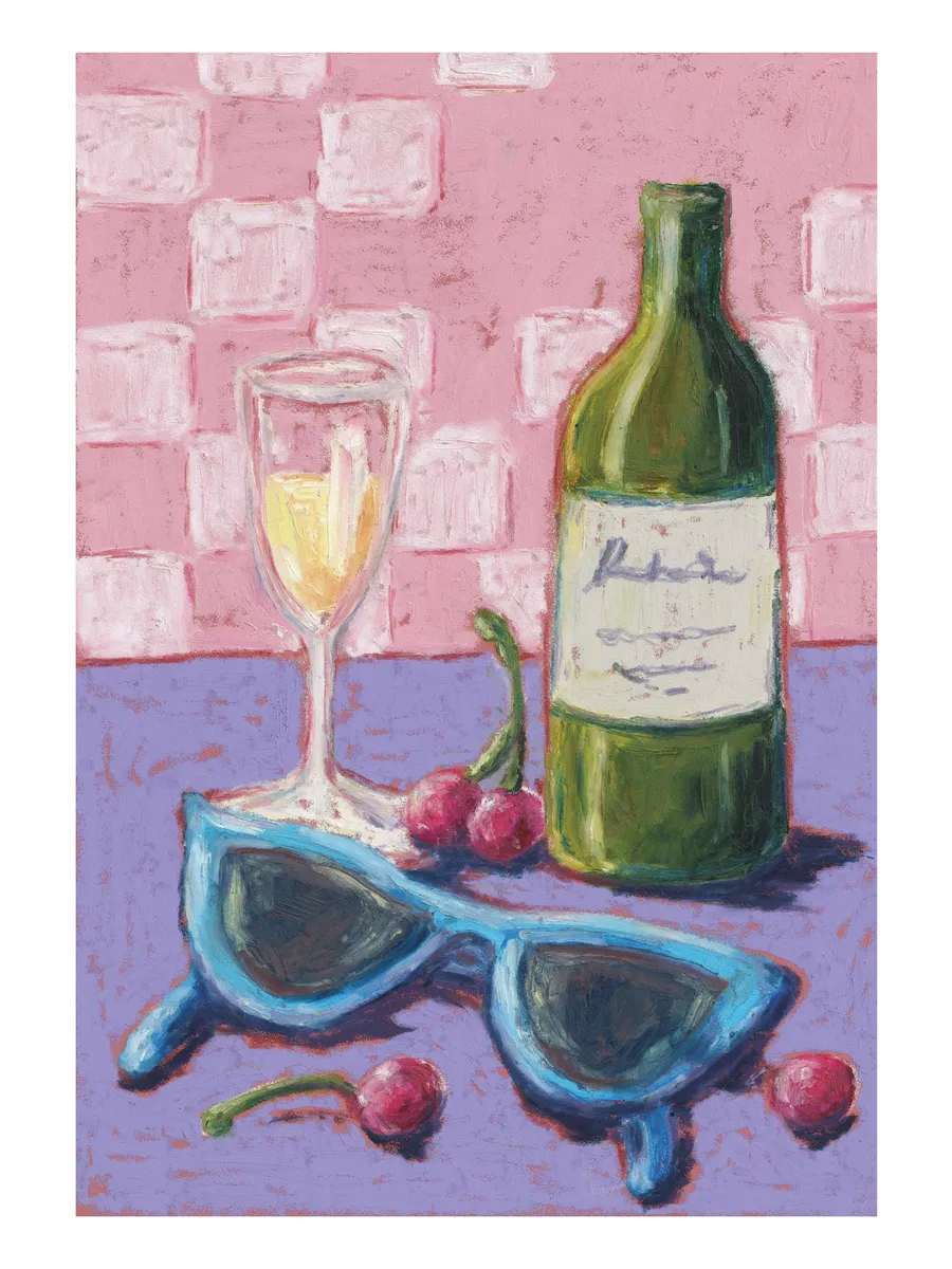 Hannah Durham Sunglasses and Wine