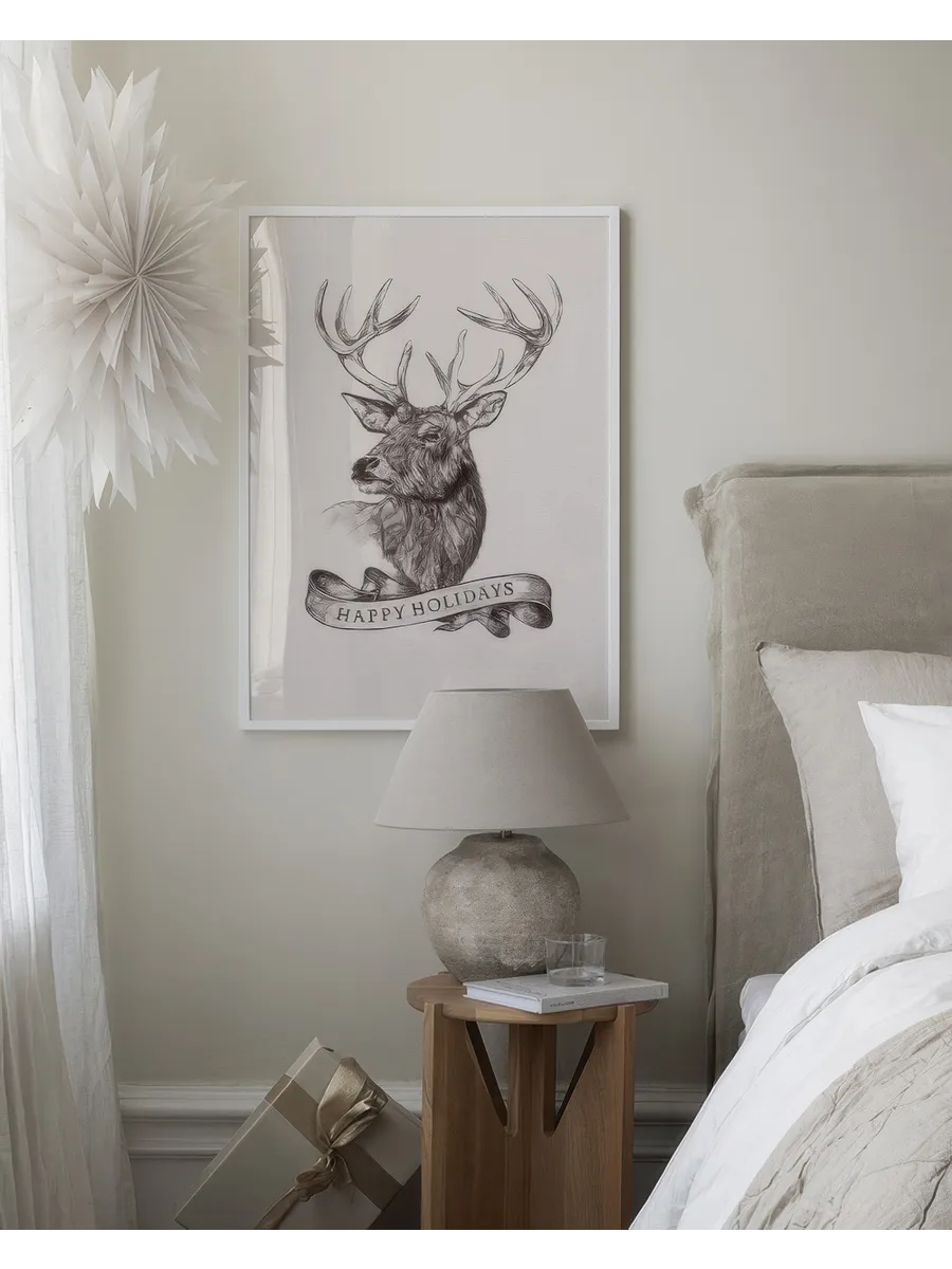Happy Holidays Reindeer