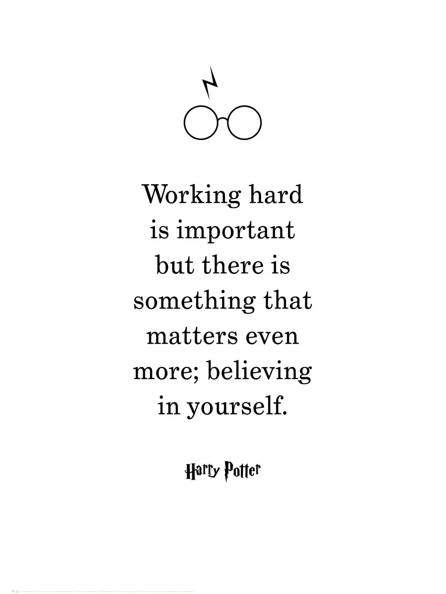 Harry Potter Believe in Yourself