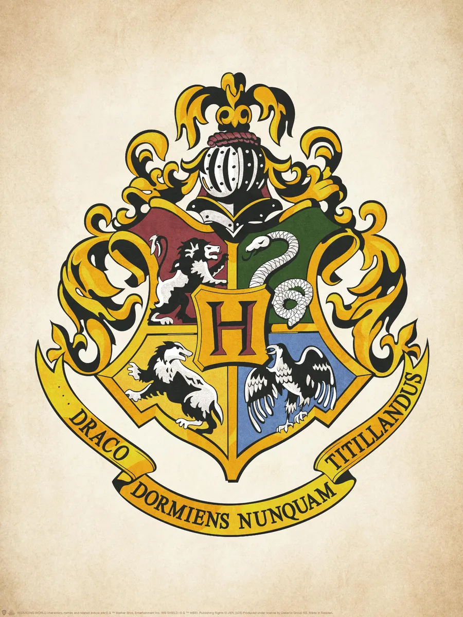 Harry Potter Hogwarts Crest