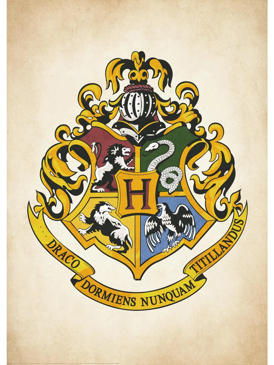 Harry Potter Hogwarts Crest
