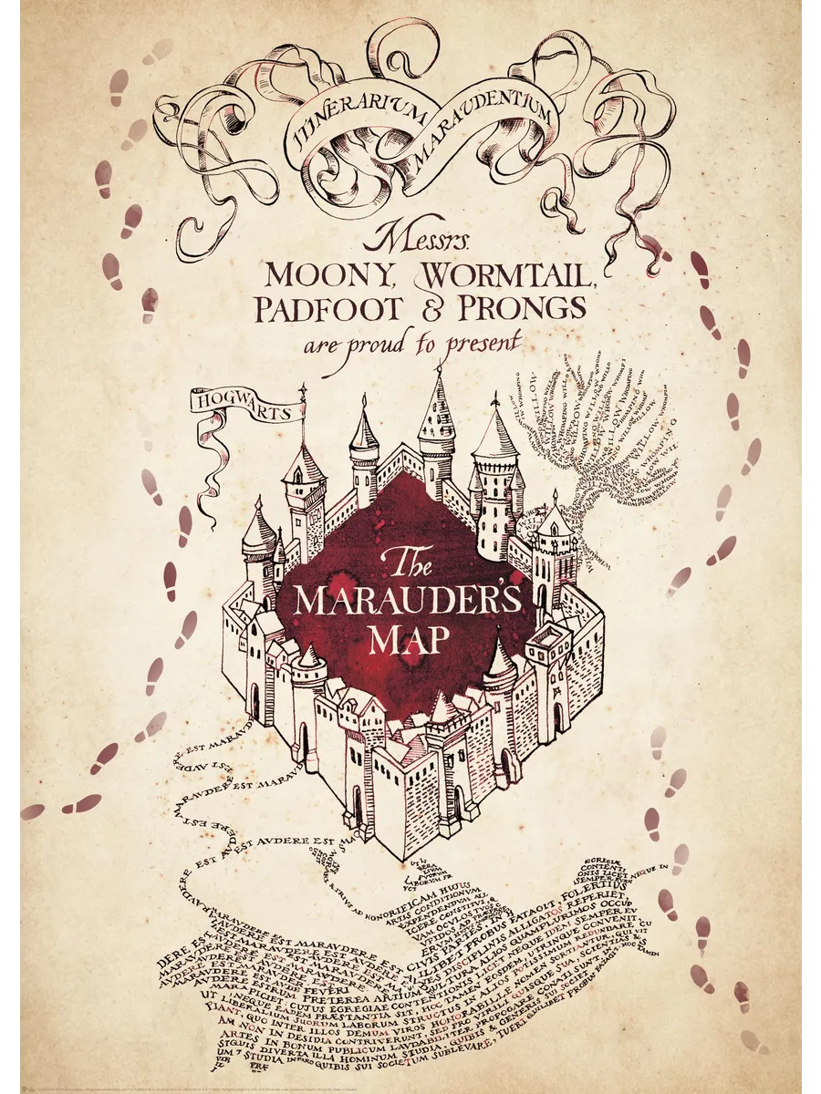 Harry Potter Marauders Map
