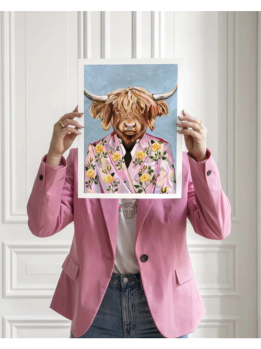 Heather Perry Artsy Cow