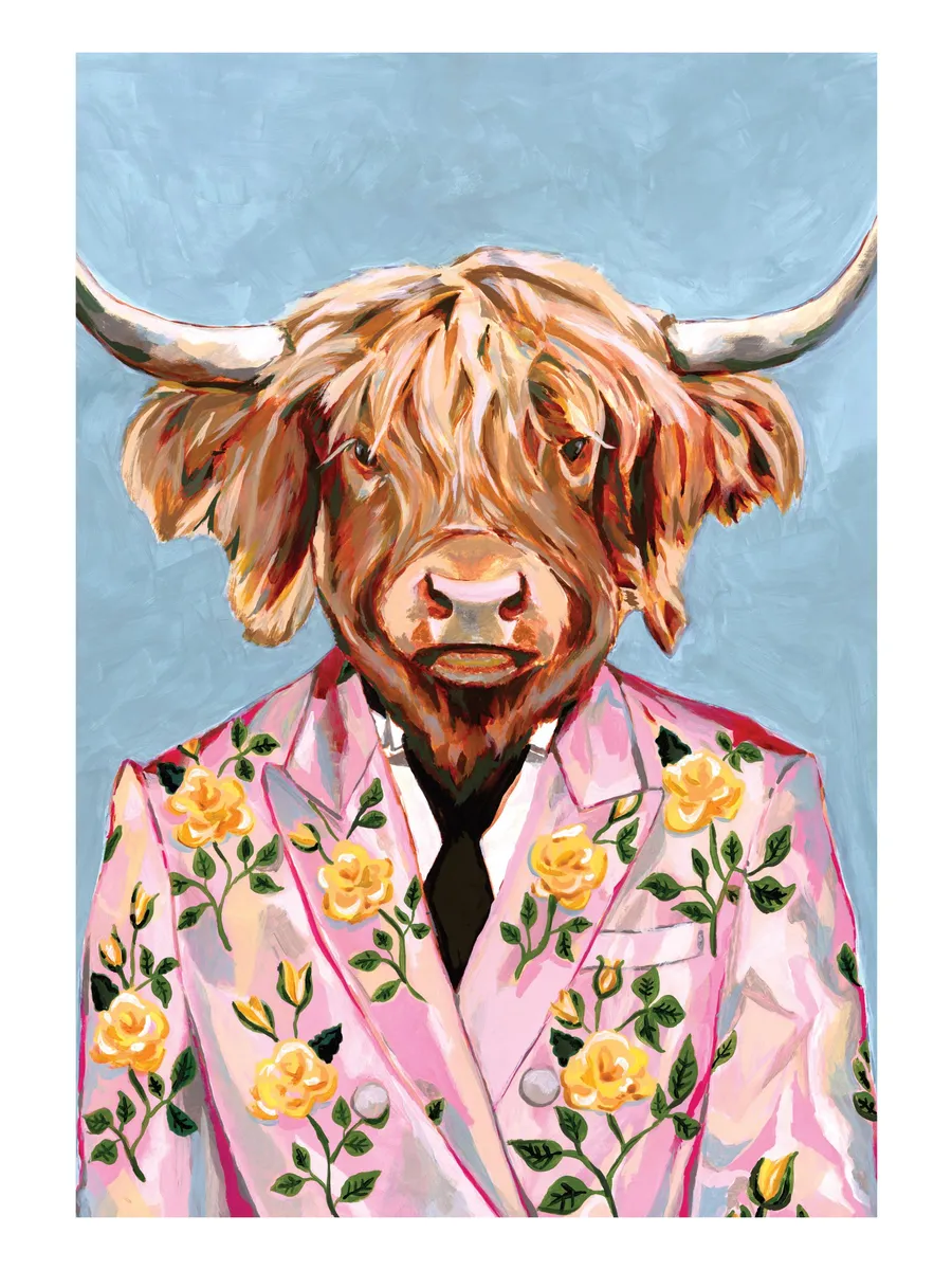Heather Perry Artsy Cow