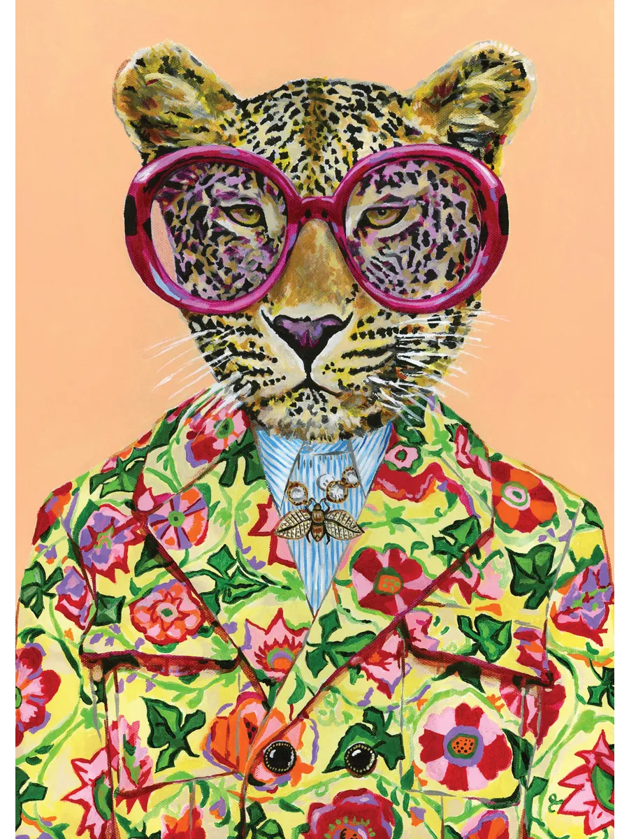 Heather Perry Artsy Leopard