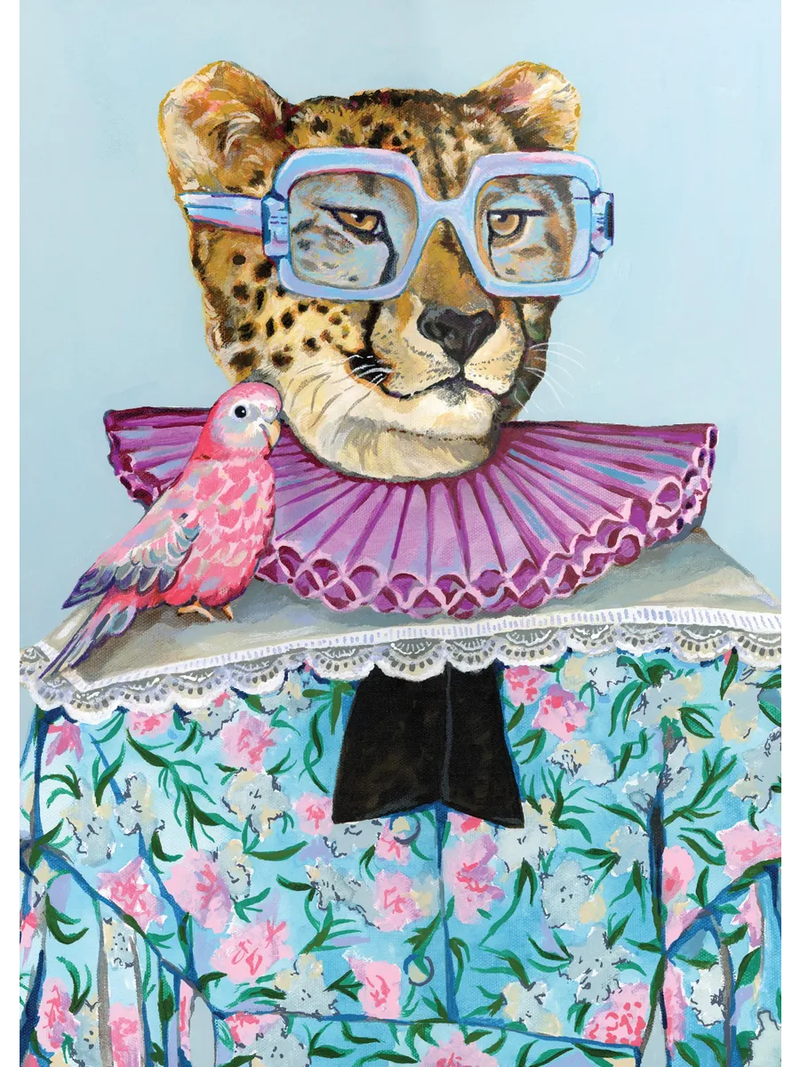 Heather Perry Cheetah Painting