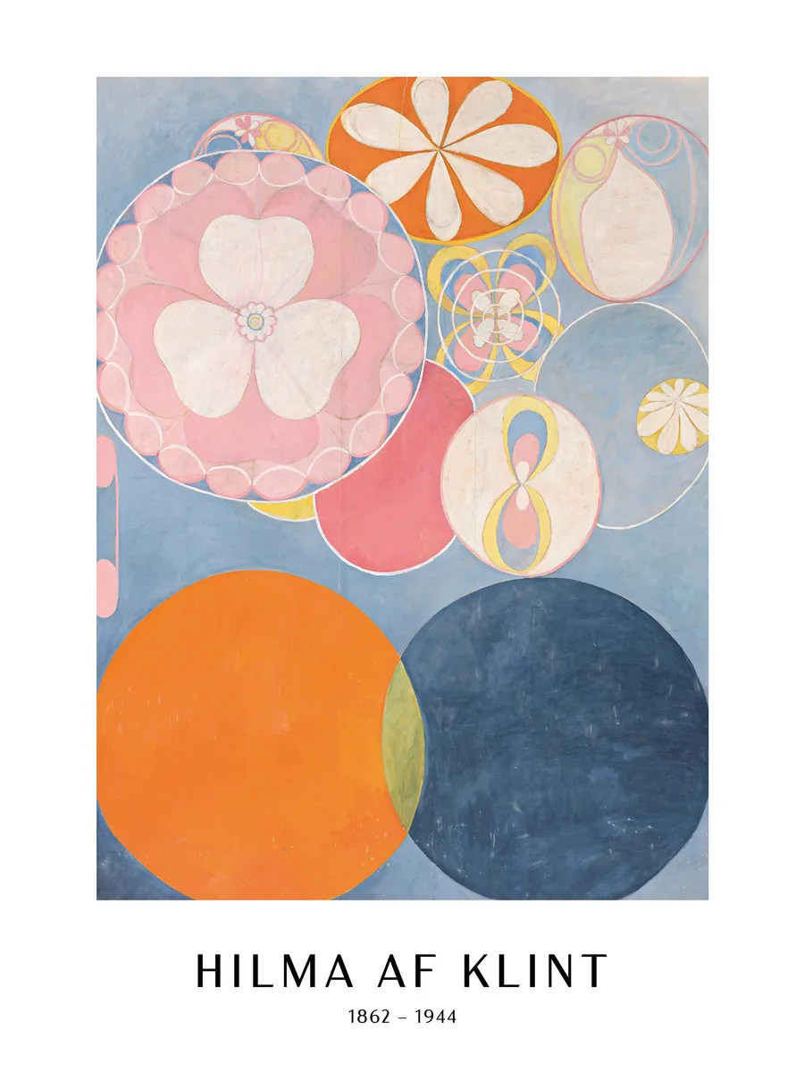 Hilma af Klint the Ten Largest Childhood No 2