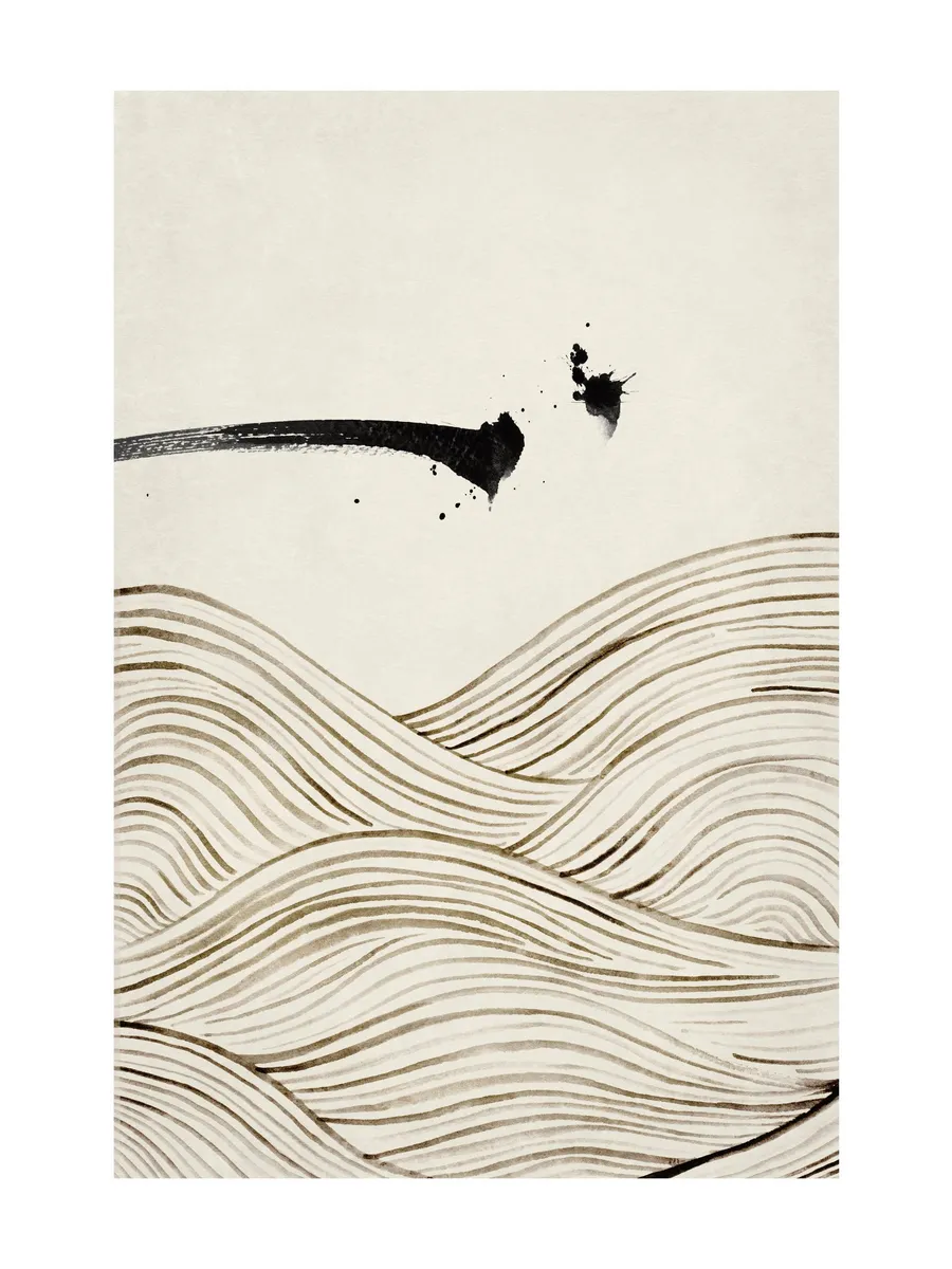 Ink Waves No1