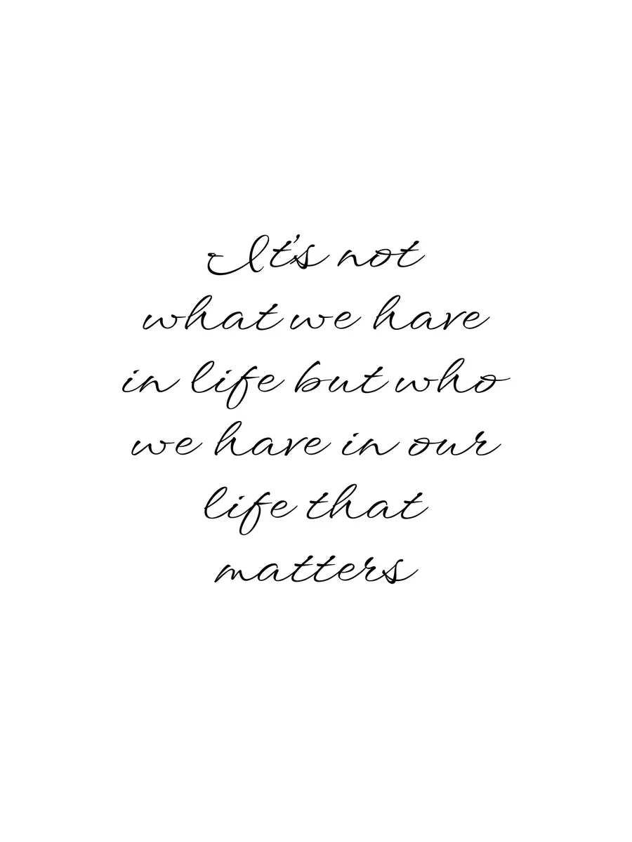 Its Not What We Have