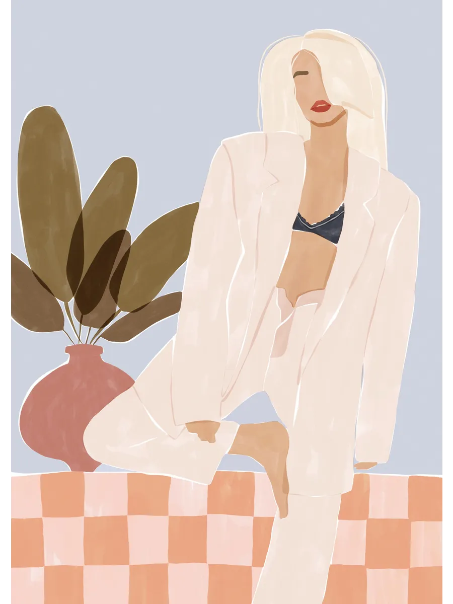 Ivy Green Woman Doing Yoga