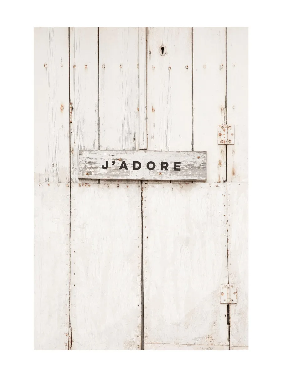 Jadore Sign