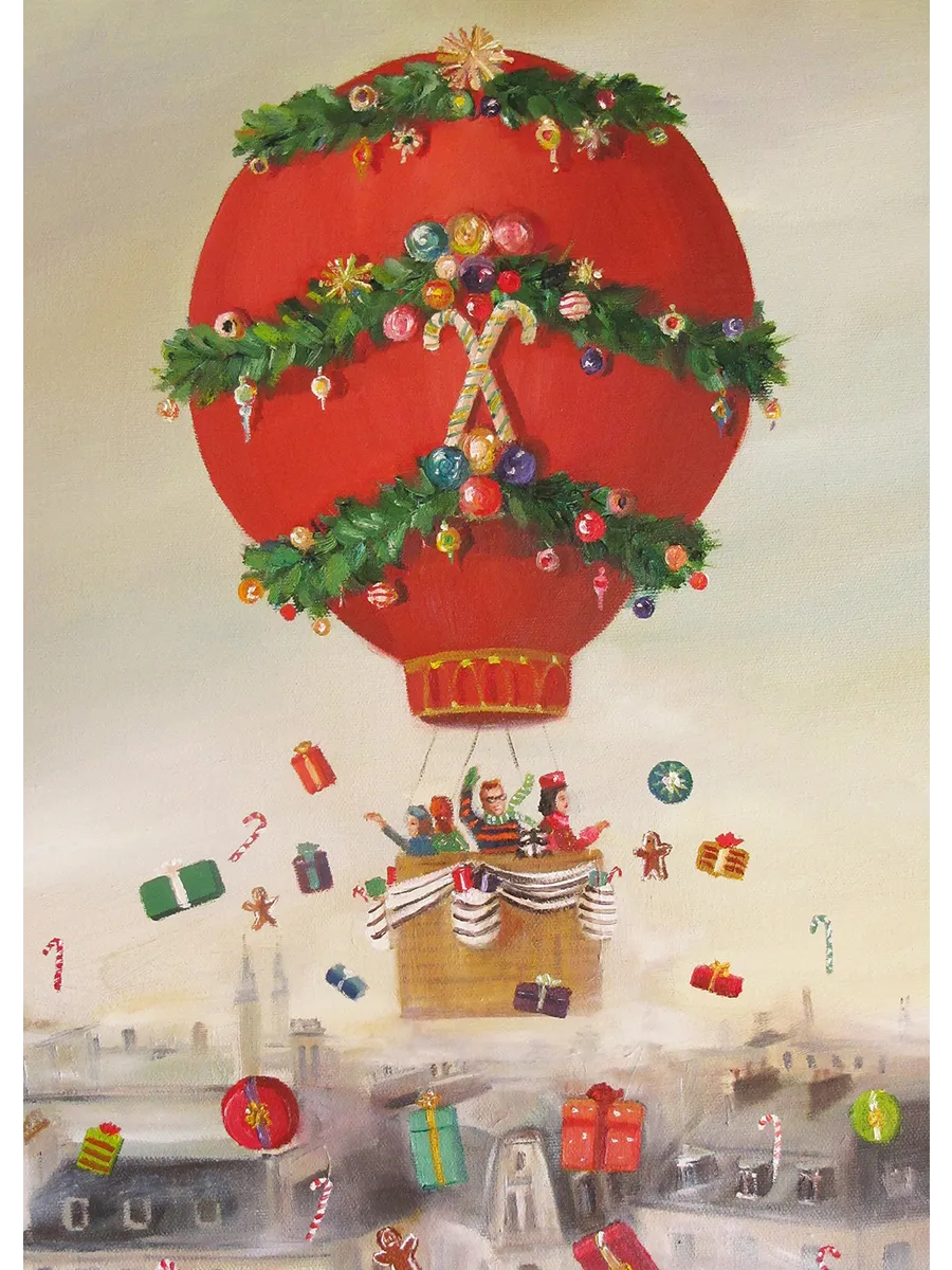 Janet Hill Christmas Balloon Ride