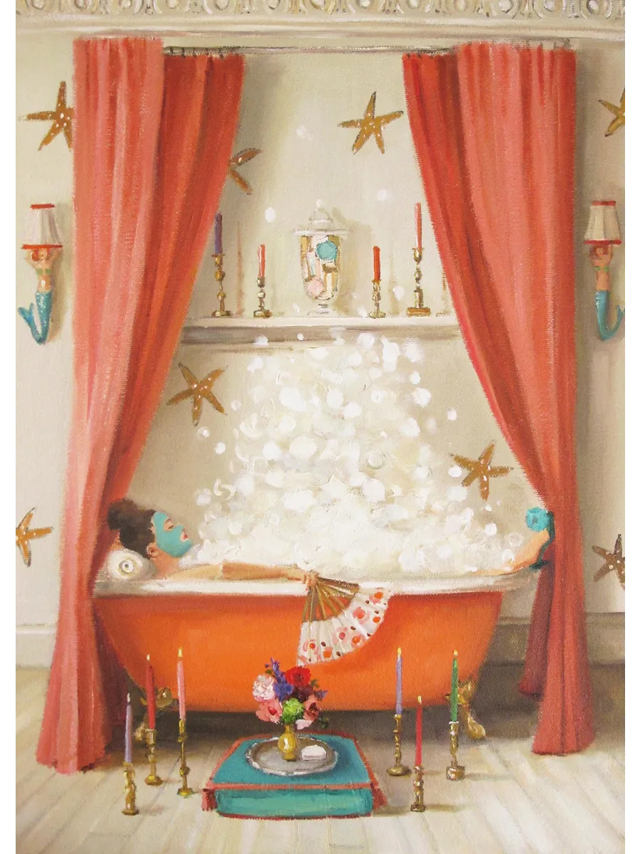 Janet Hill Princess Edwina Takes a Bath
