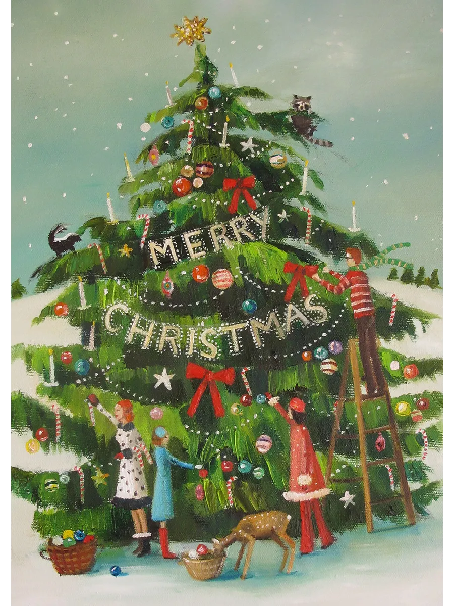 Janet Hill Trim the Tree