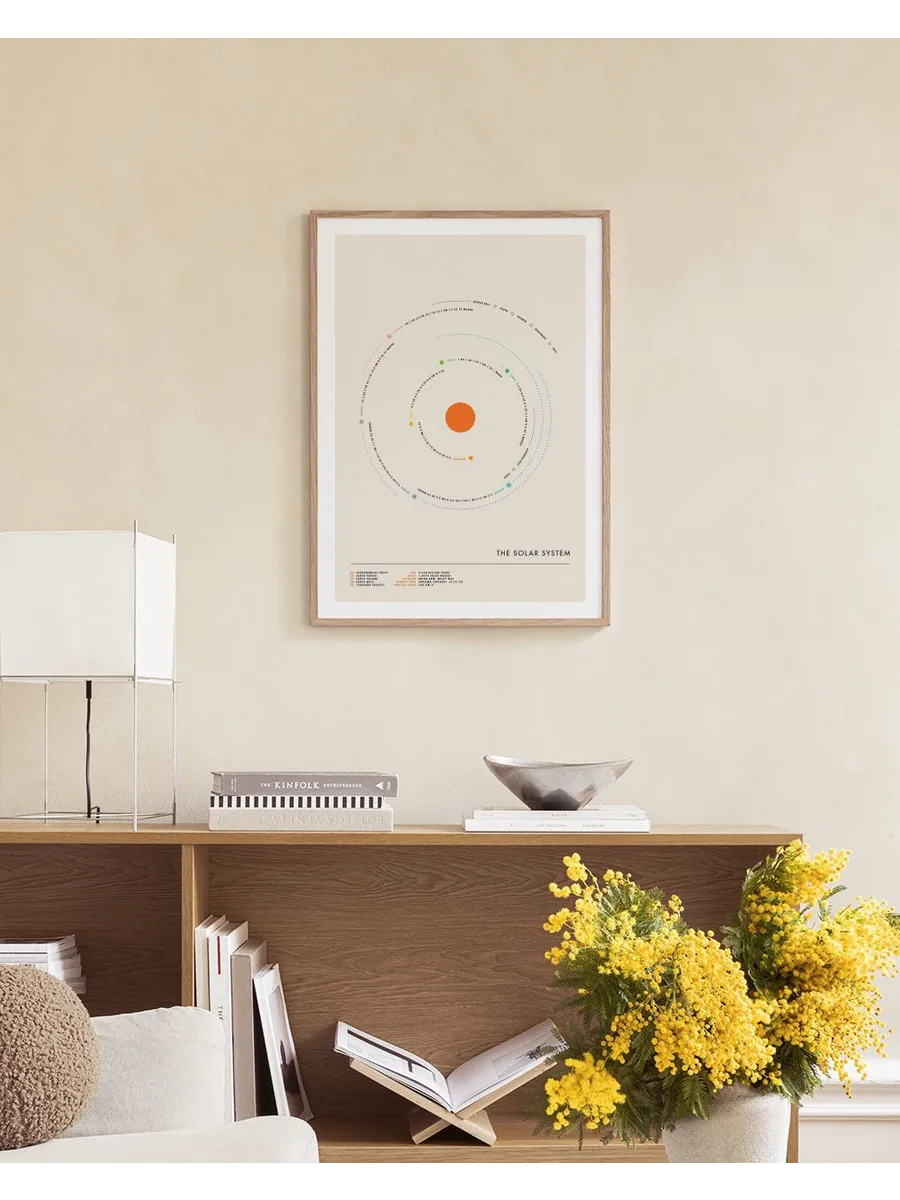 Jazzberry Blue Minimal Solar System