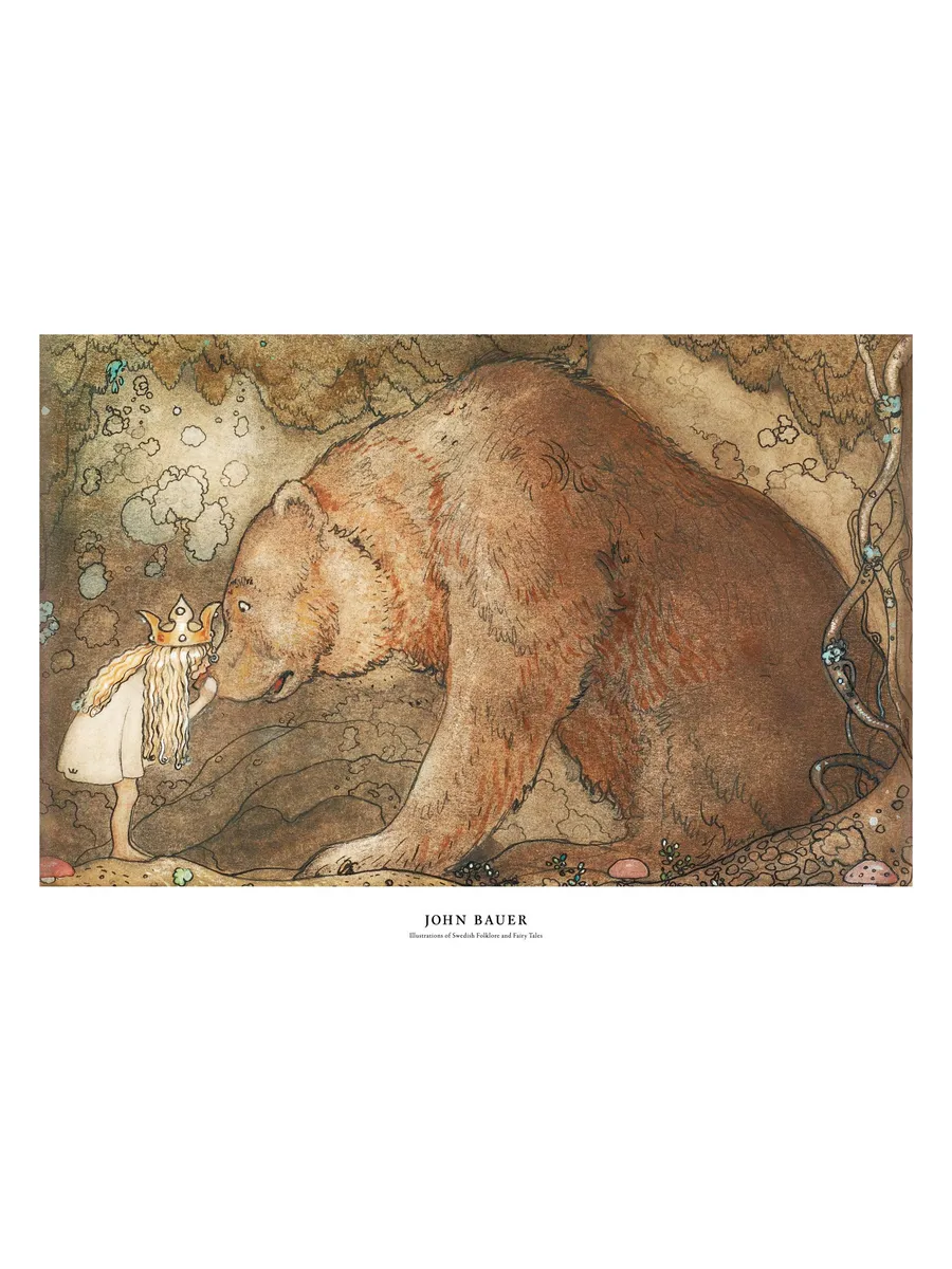 John Bauer Poor Little Bear