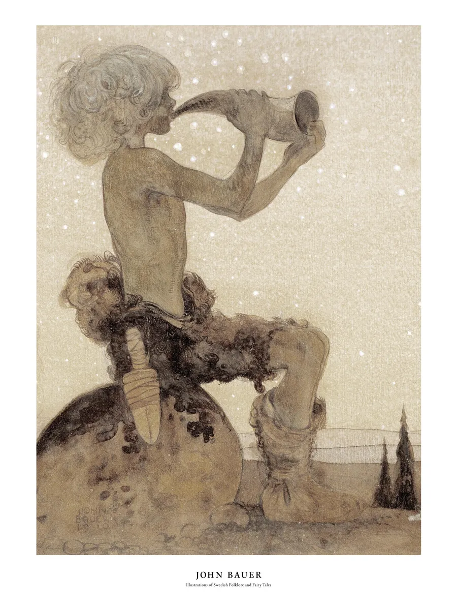 John Bauer VILL Vallareman