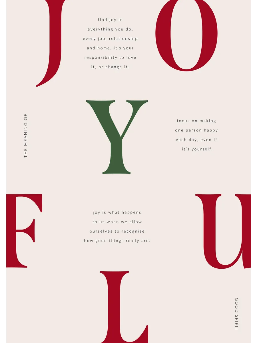 Joyful Letters