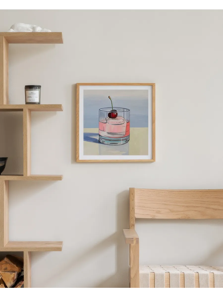 Kate Birch Cocktail with Cherry