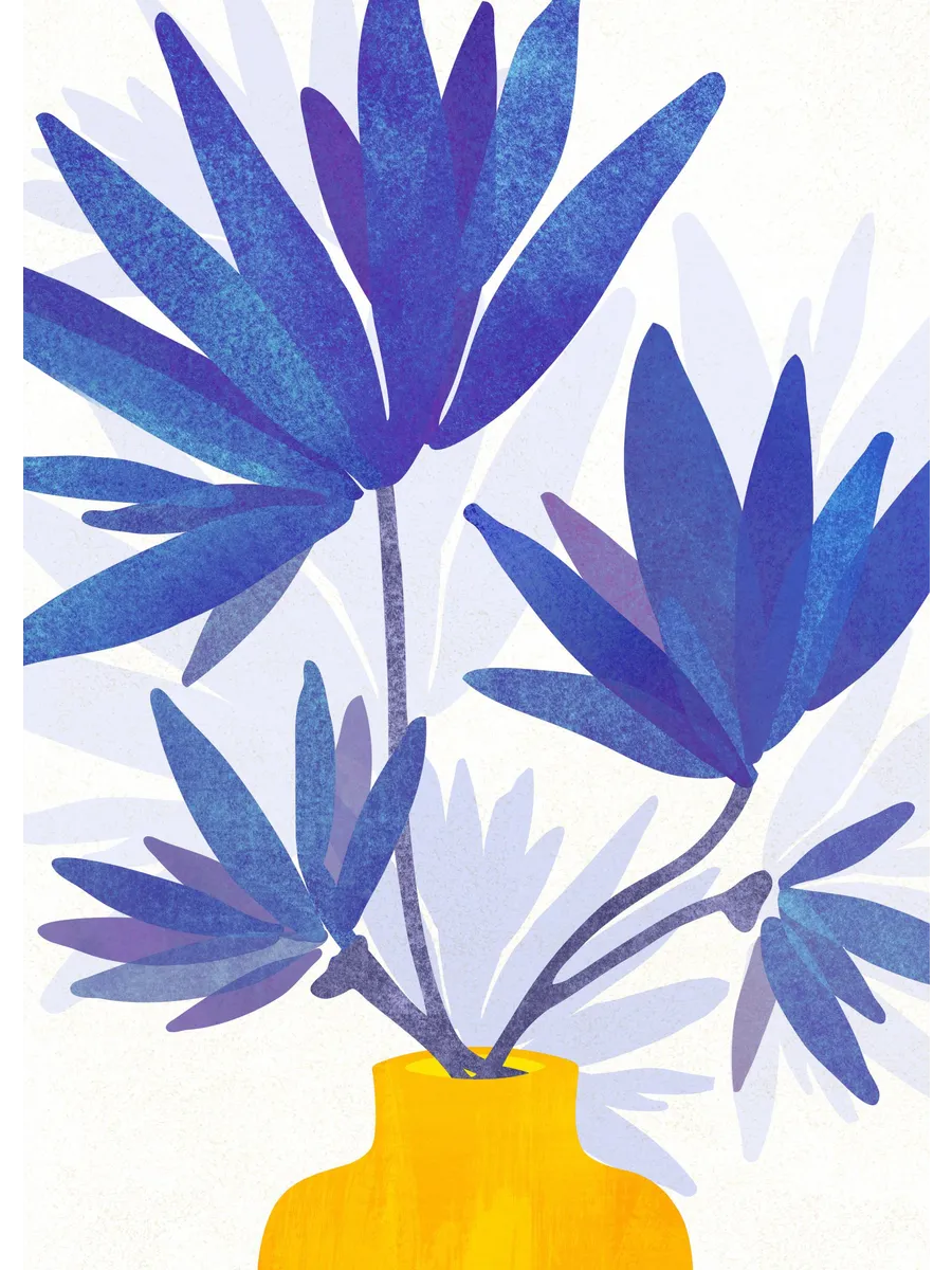 Kristian Gallagher Indigo Blooms
