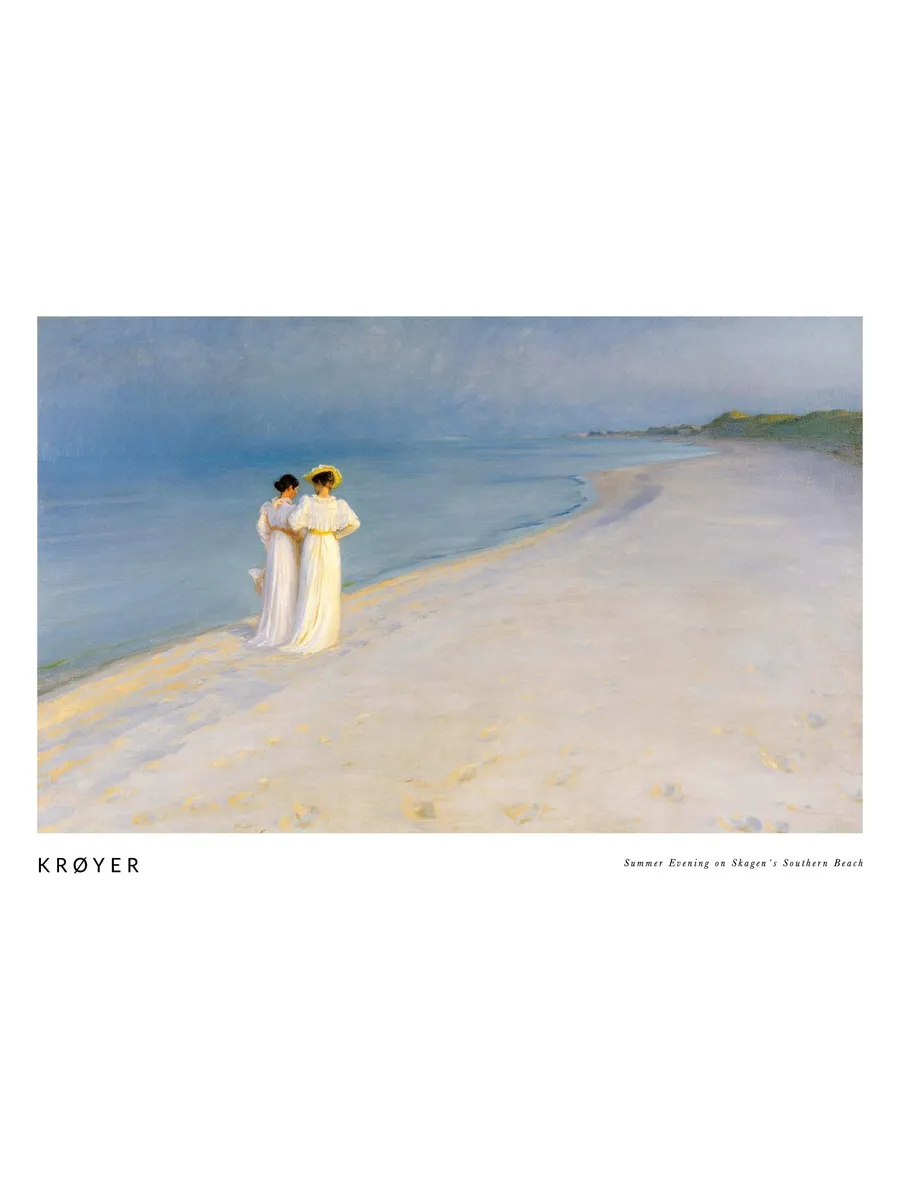 Kroyer Summer Evening on Skagens Southern Beach